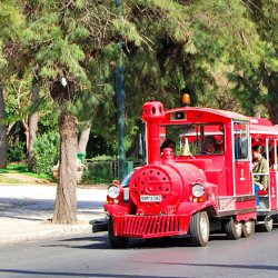 Athens Happy Train  at Vasilissis Olgas Avenue