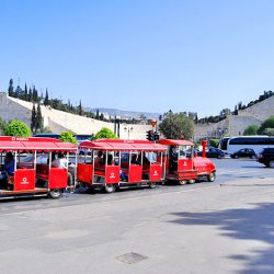 Athens Happy Train at Panathenaec Stadium